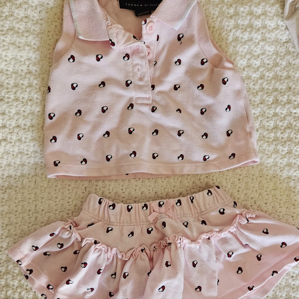 Tommy Hilfiger 0-3 girl set outfit